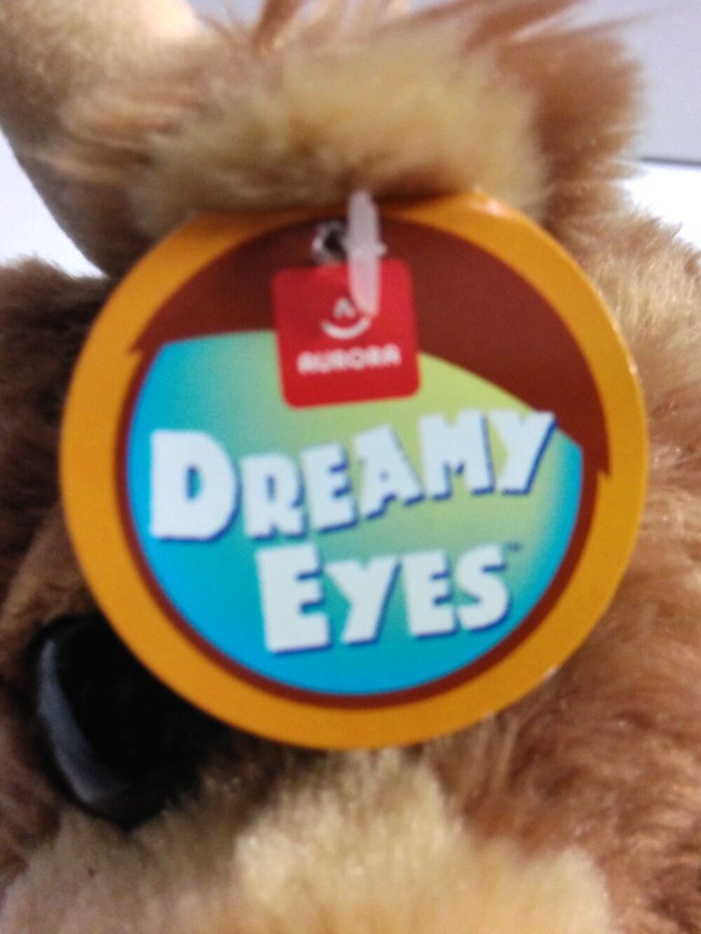 Ranger Bull Dreamy Eyes Plush Toy by Aurora #21279 Brown 10" High Sitting NEW - Picture 7 of 7